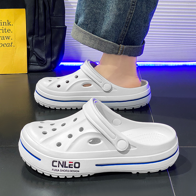 Men'S Shoes With Support - Fashion Luxury Beach Clogs Indoor House