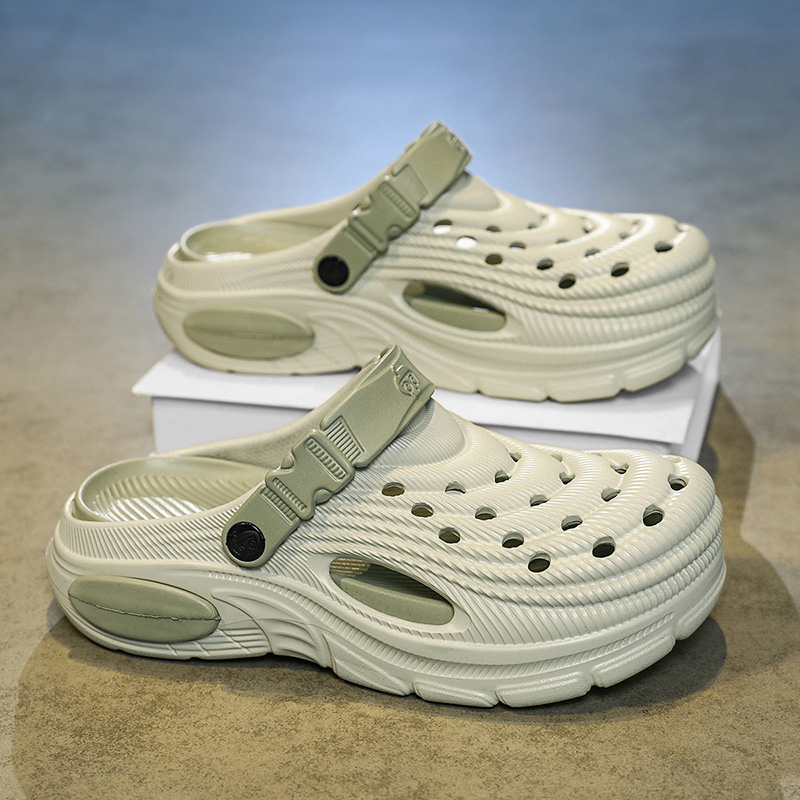 Men Shoes Ecco - Men's 5cm Thick Sole Clogs Slippers