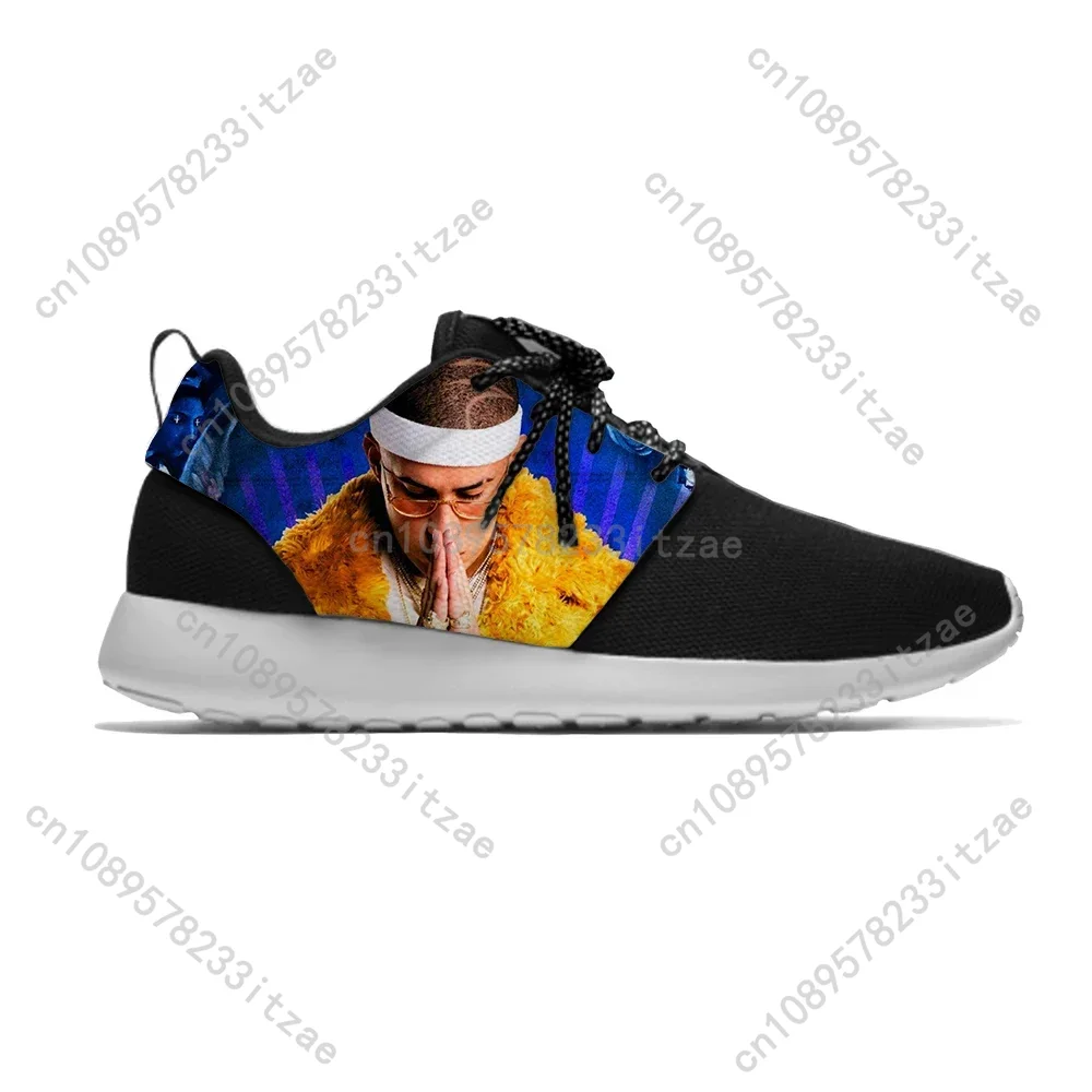 Running Shoes Lightweight - Bad Bunny Hip Hop Rapper Rap