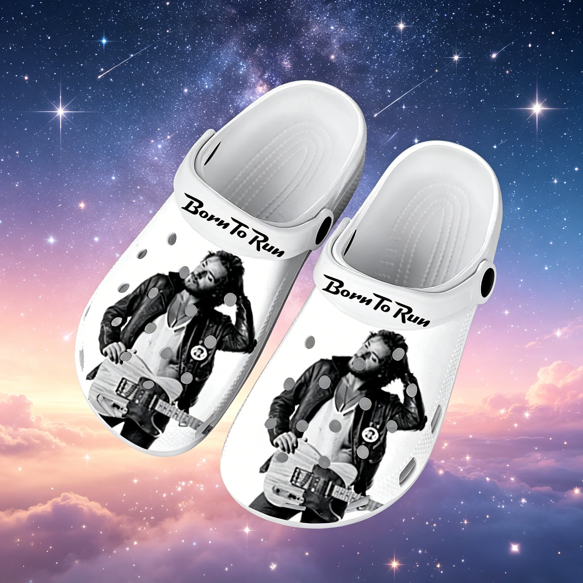 Running Shoes Lightweight - Born To Run Custom Clogs, Retro