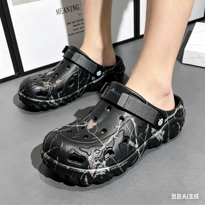 Men Shoes Size 46 - Men Clogs Slippers High Quality Classic