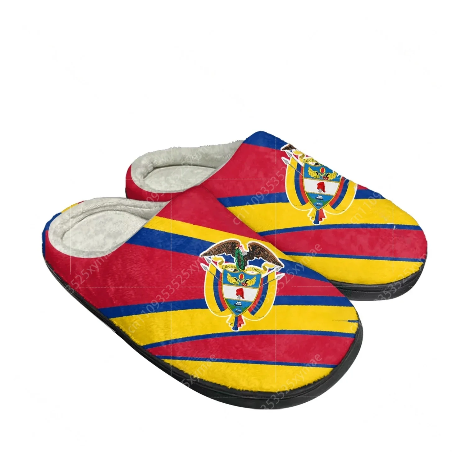Men Shoes Ecco - Colombia Flag Bogota Home Cotton Slippers