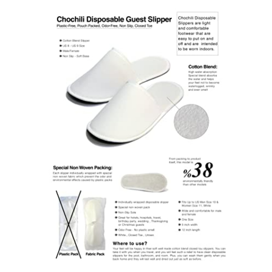 5 Pairs Fabric Packed Disposab - Men Shoes For Wedding recension och pris