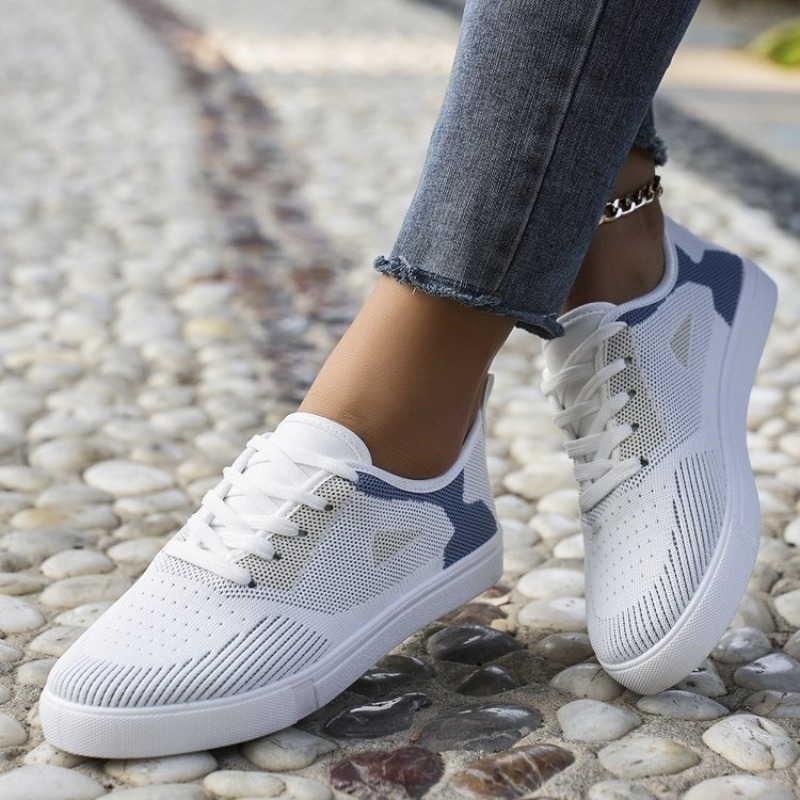 Women Casual Sneakers Woven Lo - Running Shoes Lightweight recension och pris