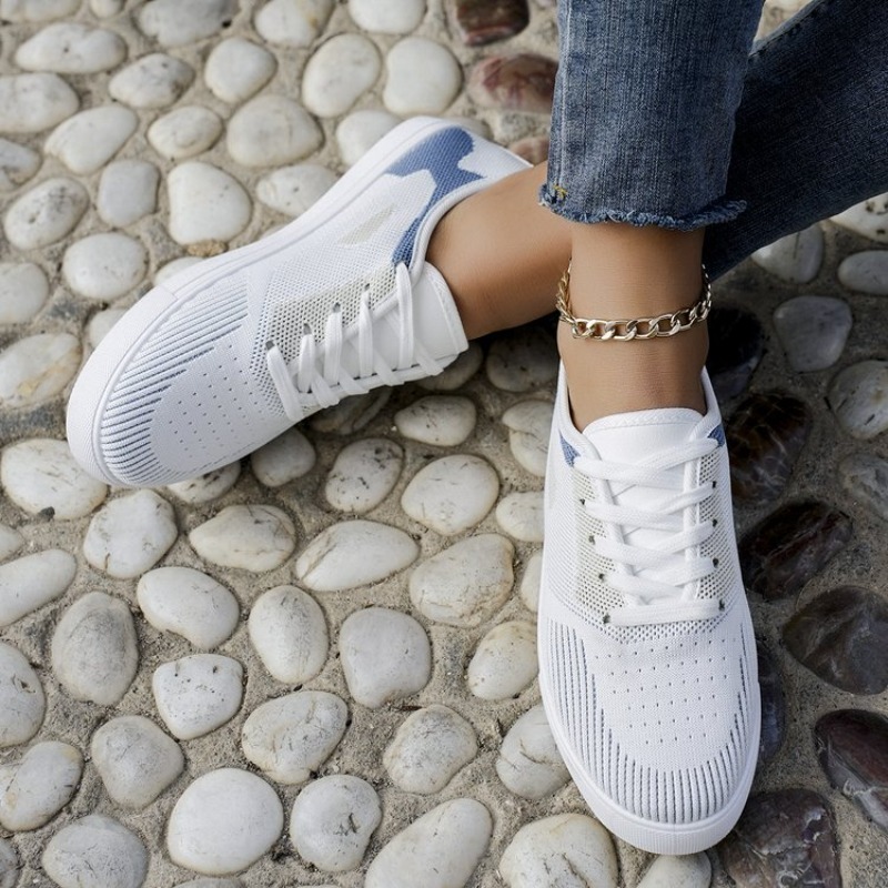Women Casual Sneakers Woven Lo - Running Shoes Lightweight recension och pris