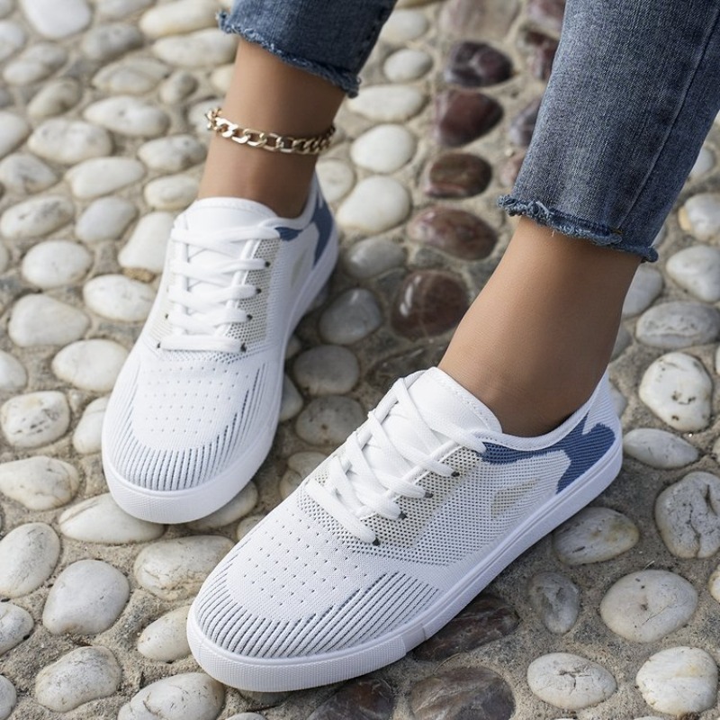 Women Casual Sneakers Woven Lo - Running Shoes Lightweight recension och pris