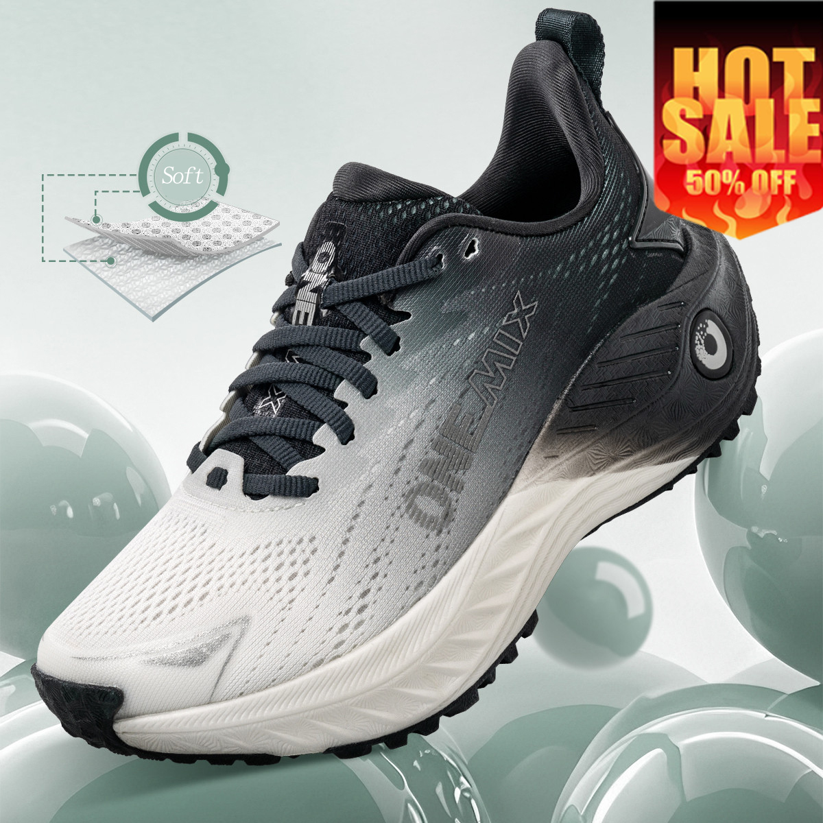 ONEMIX Jogging Footwear Casual - Running Shoes Lightweight recension och pris