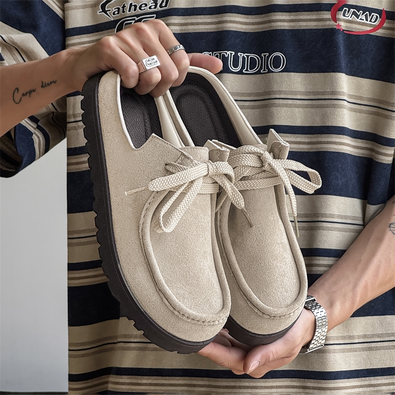 Fashion Men Half Slippers Sued - Running Shoes Lightweight recension och pris