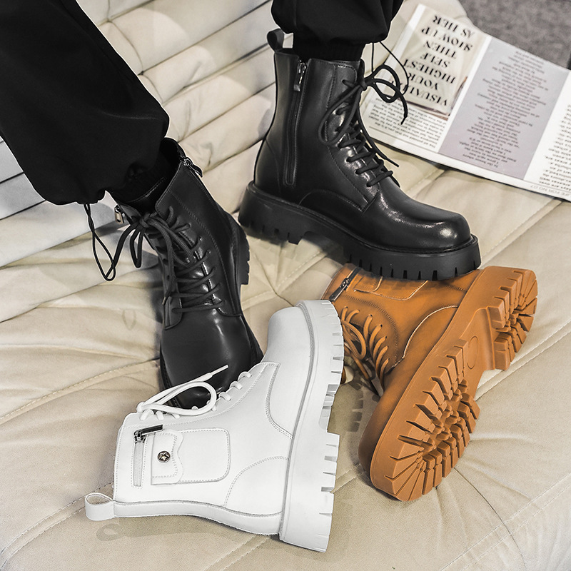2025 Trend Men Boots Sneakers  - Men'S Shoes With Support recension och pris
