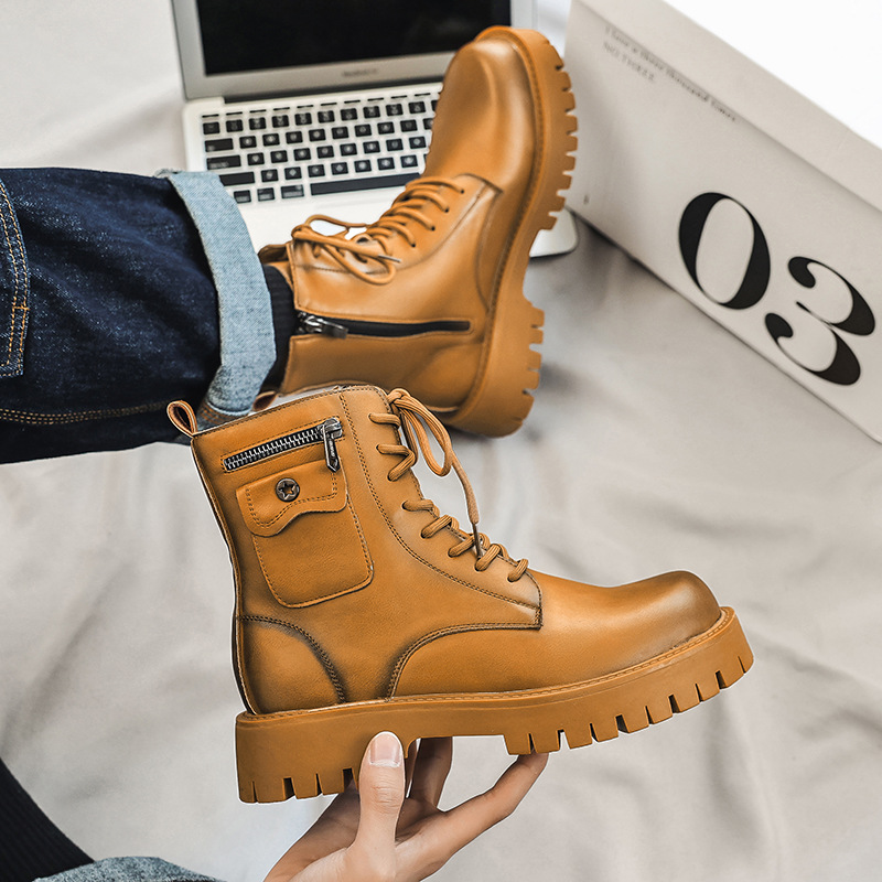 2025 Trend Men Boots Sneakers  - Men'S Shoes With Support recension och pris