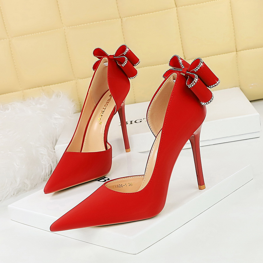 10.5cm High Heels Fashion Wome - Men Shoes For Wedding recension och pris