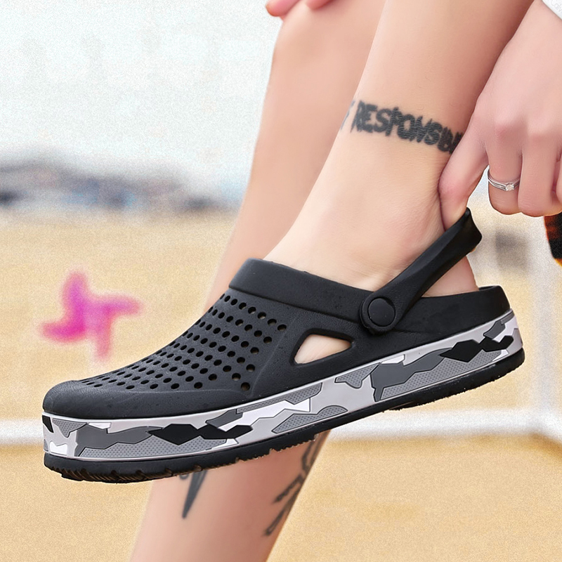 Summer Men Shoes Clogs Slipper - Men'S Shoes With Support recension och pris