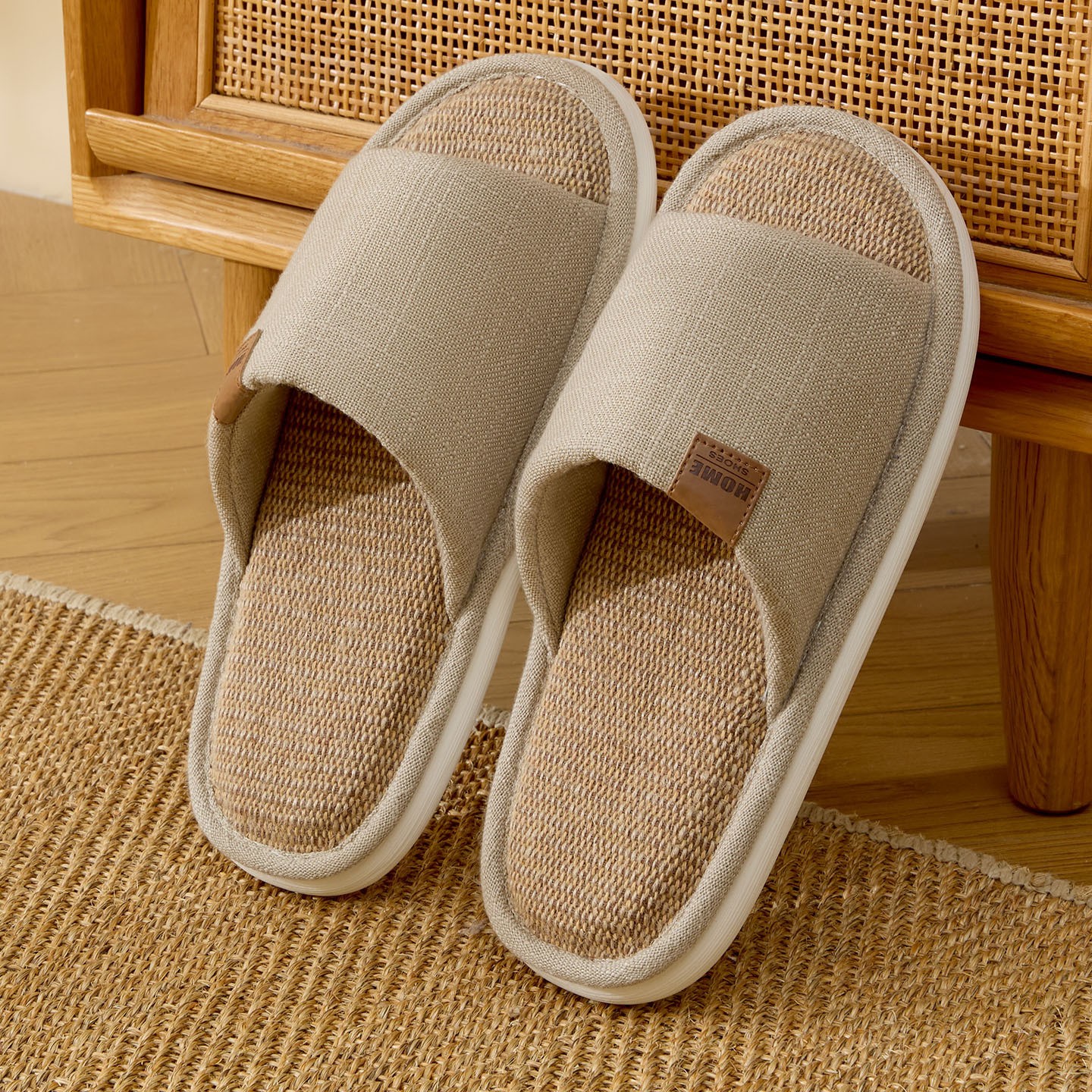 New Linen Women Slippers Comfo - Men'S Shoes Comfort recension och pris