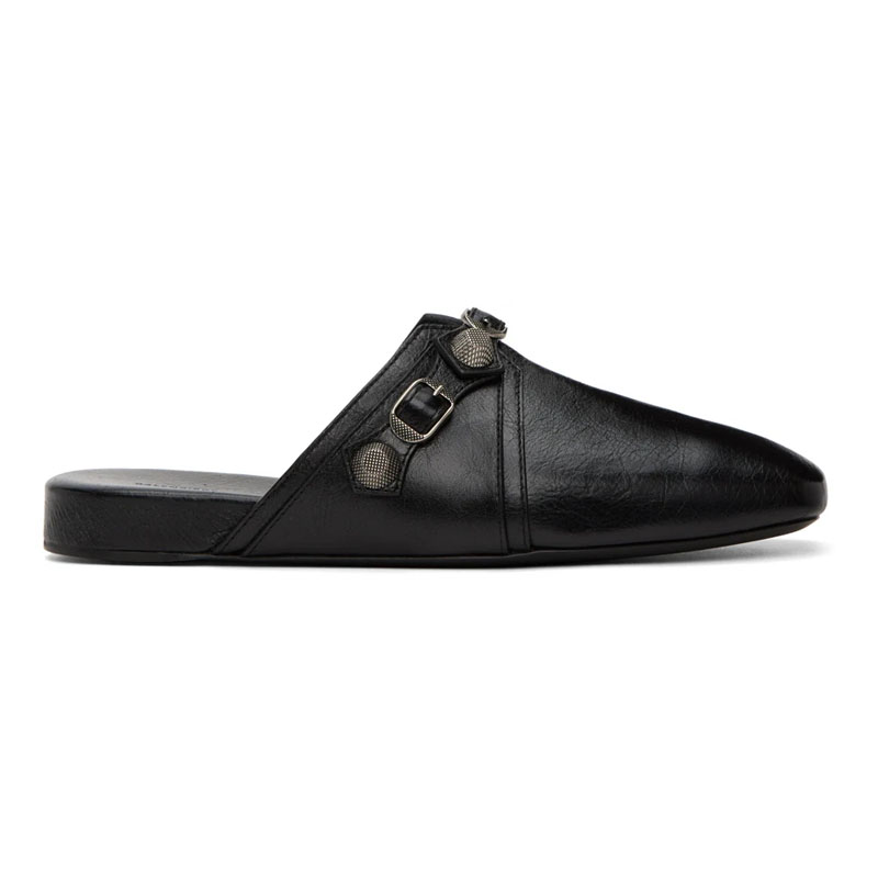 Black Soft Leather Square Toes - Loafer Slip On Men recension och pris