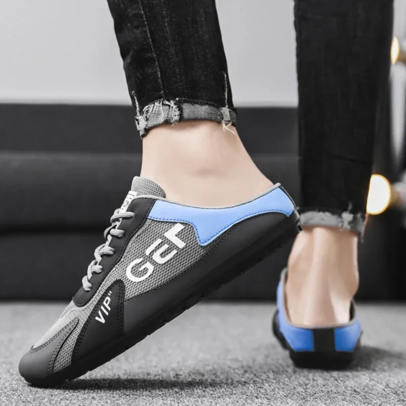 Men Slippers Trend Baotou Shoe - Men'S Shoes With Support recension och pris