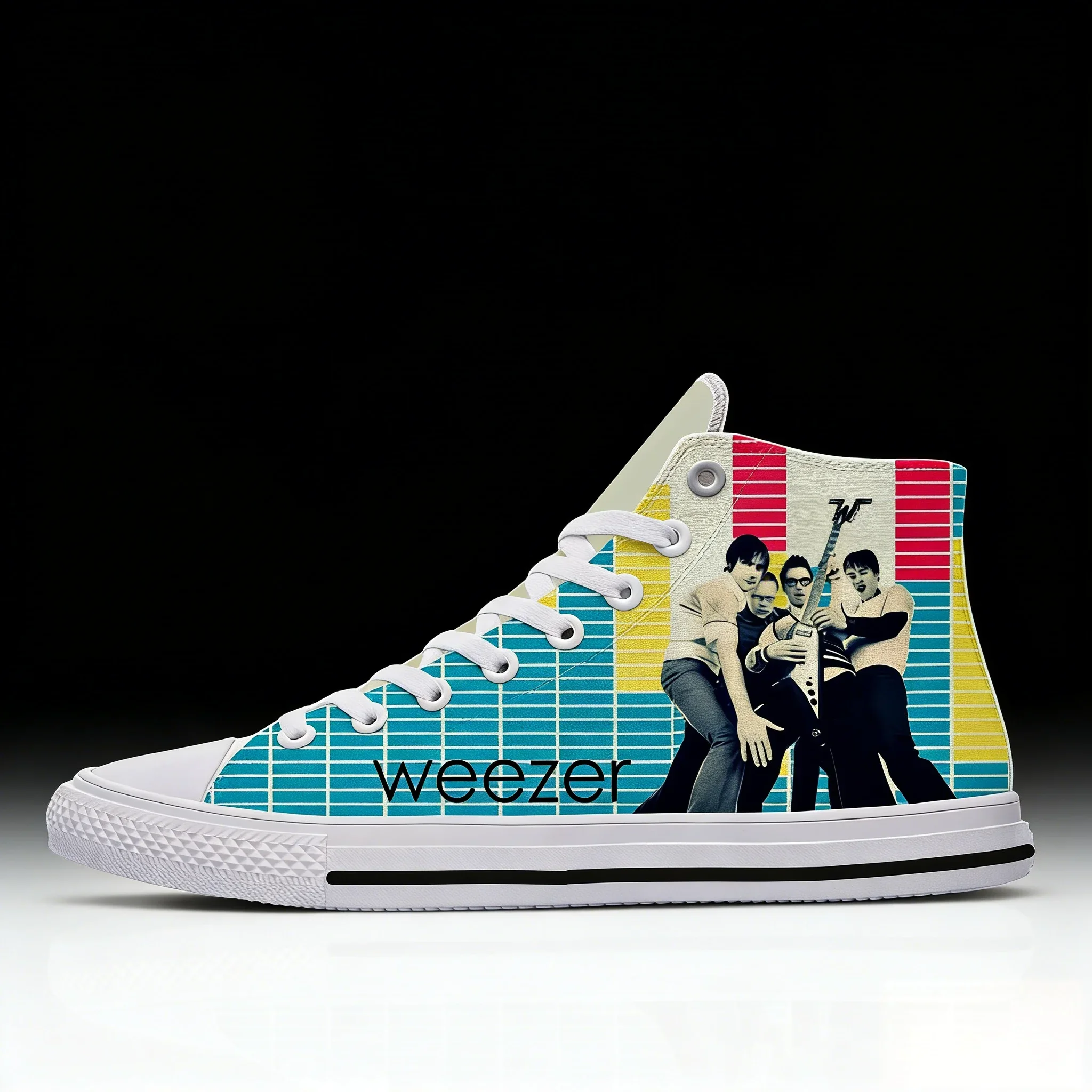 Weezer Pop Rock Band High Top  - Running Shoes Lightweight recension och pris
