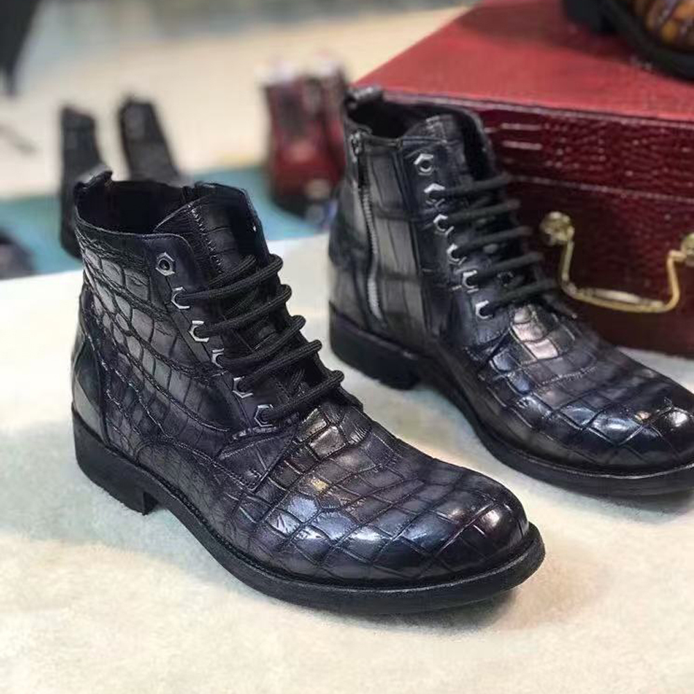 yingshang new men crocodile bo - Men Shoes For Wedding recension och pris