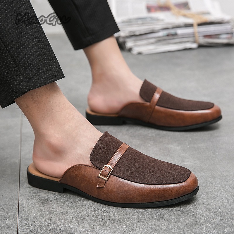 Men's Pantuflas Faux Leather & - Loafer Slip On Men recension och pris