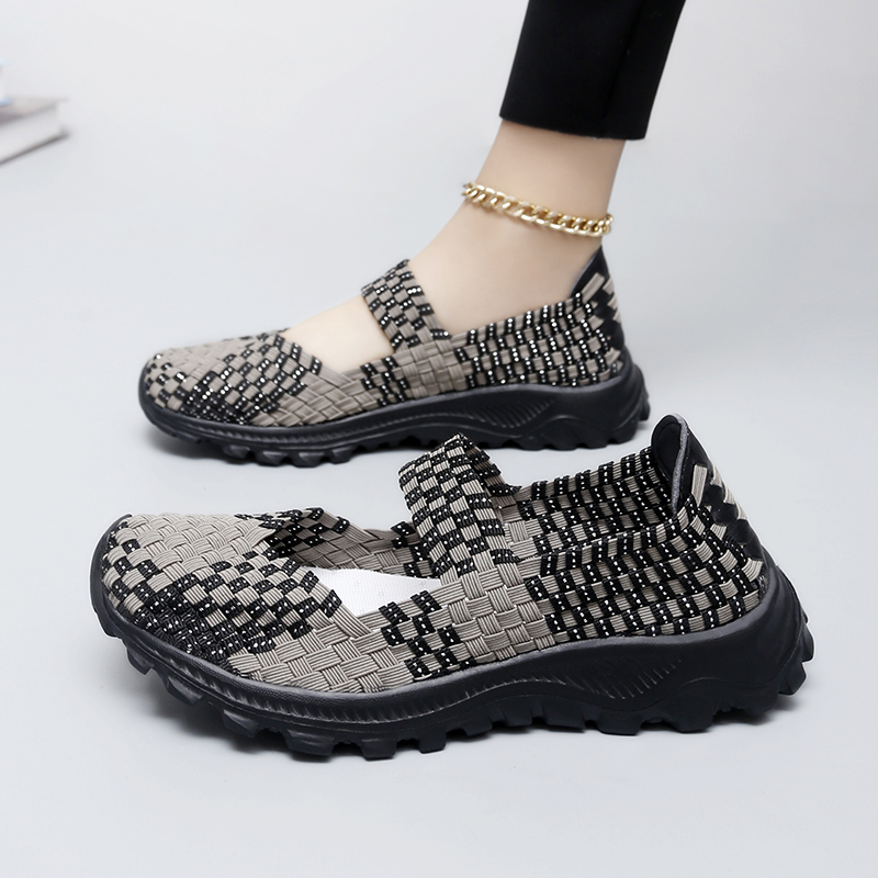 Women Shoes Summer Woven Sneak - Running Shoes Lightweight recension och pris