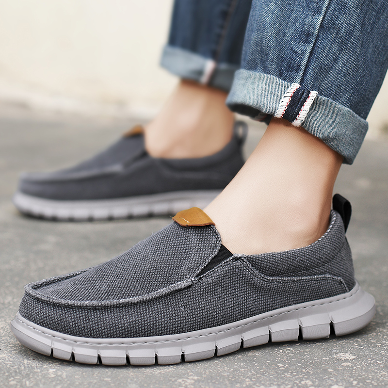 Summer Breathable Sneakers Men - Loafer Slip On Men recension och pris
