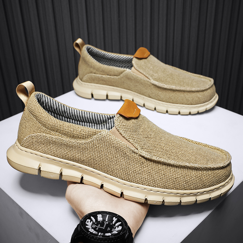 Summer Breathable Sneakers Men - Loafer Slip On Men recension och pris
